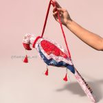 Flying Bird Fabric Bag