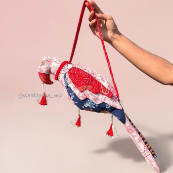 Flying Bird Fabric Bag