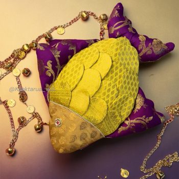 Lotus Potli Heritage Bag