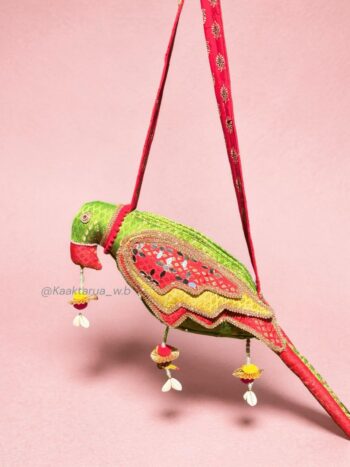 Light Green Red Parrot