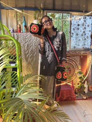 balck tulip bag