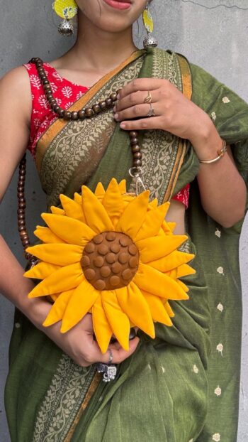 sunflower sling bag