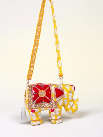 lemon yellow elephant bag