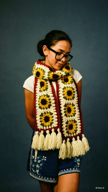 sunflower Scarf