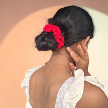 Cherry scrunchie